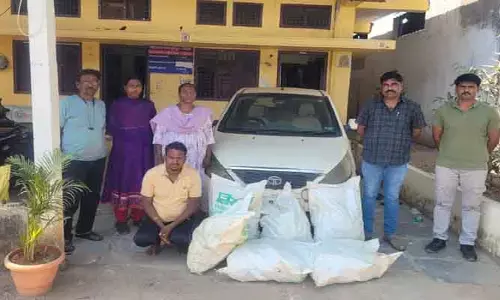 భారీగా నాటుసార ముడి పదార్థాల పట్టివేత