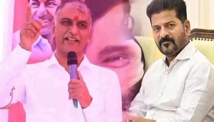 తెలంగాణ సొమ్ముతో కేరళలో కాంగ్రెస్ డబ్బా ప్రచారం.. రేవంత్ ప్రభుత్వంపై హరీశ్ రావు విమర్శలు తెలంగాణ సొమ్ముతో కేరళలో కాంగ్రెస్ డబ్బా ప్రచారం.. రేవంత్ ప్రభుత్వంపై హరీశ్ రావు విమర్శలు