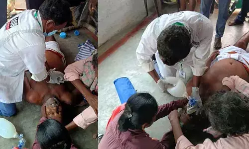 ఆగిన గుండెకు ఊపిరిలూదిన 108 సిబ్బంది