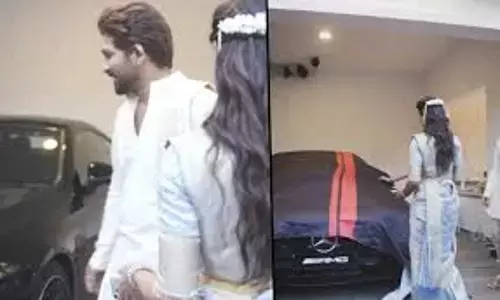 భార్యకు లగ్జరీ కార్ గిఫ్ట్‌గా ఇచ్చిన అల్లు అర్జున్