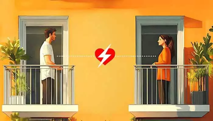 ప్రేమను పెంచుతున్న దూరం..! ఆధునిక జంటల్లో కొత్త ధోరణి ప్రేమను పెంచుతున్న దూరం..! ఆధునిక జంటల్లో కొత్త ధోరణి