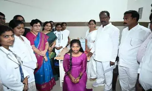 గర్భాశయ క్యాన్సర్  నివారించడానికి చర్యలు :  ఎమ్మెల్యే  సత్యనారాయణ రావు