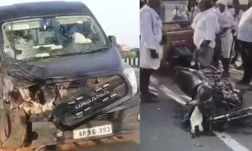 సీఎం చంద్రబాబు కాన్వాయ్‌ ట్రయల్ రన్‌లో ప్రమాదం.. యువకుడు స్పాట్ డెడ్