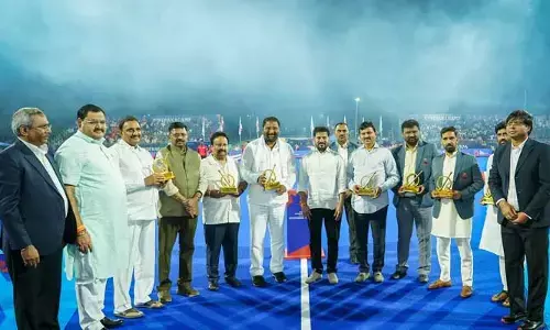 హాకీ టోర్నమెంట్‌ను ప్రారంభించిన CM రేవంత్