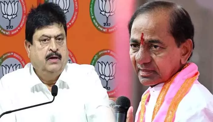 బీఆర్ఎస్తో పొత్తుపై టీబీజేపీ చీఫ్ కీలక వ్యాఖ్యలు బీఆర్ఎస్తో పొత్తుపై టీబీజేపీ చీఫ్ కీలక వ్యాఖ్యలు