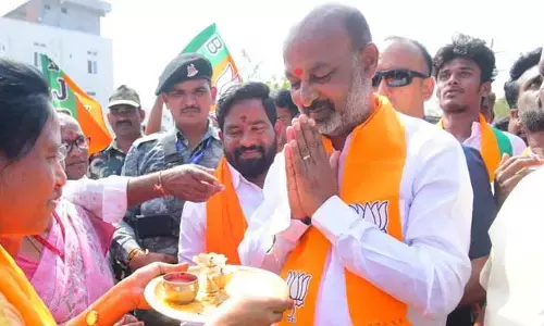 ఈనెల 14న కేంద్ర మంత్రి బండి కొండగట్టు అంజన్న ఆశీర్వాద యాత్ర