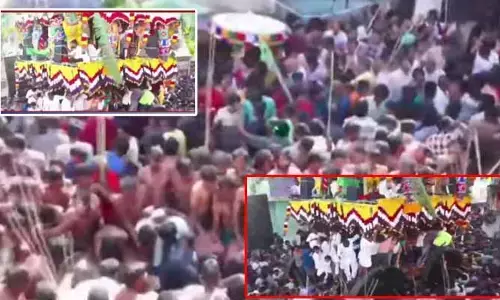 కదిరి బ్రహ్మ రథోత్సవంలో అపశృతి.. ఆరుగురికి గాయాలు