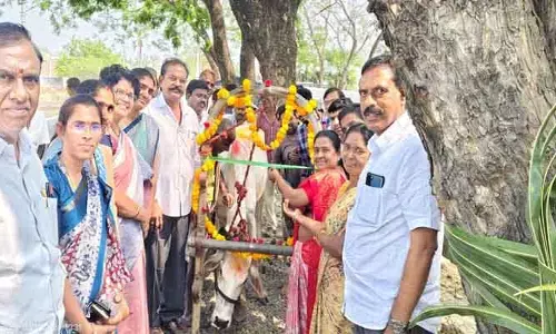 పశువులకు గాలికుంటు టీకాలు వేయించాలి :  మున్సిప‌ల్  చైర్ పర్సన్ వీసారపు ప్రగతి శ్రీపాల్ రెడ్డి