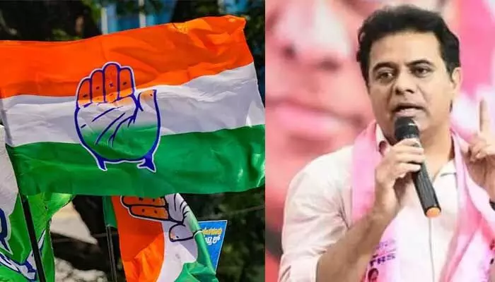 కేసీఆర్ పోజులు కోసం తెలంగాణ డబ్బులు పంజాబ్లో పంచలేదా? కేటీఆర్కు కాంగ్రెస్ కౌంటర్ కేసీఆర్ పోజులు కోసం తెలంగాణ డబ్బులు పంజాబ్లో పంచలేదా? కేటీఆర్కు కాంగ్రెస్ కౌంటర్