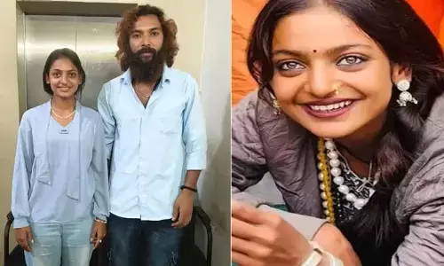 పెద్దలు ఒప్పుకోవడంలేదు.. ప్రియుడితో కలిసి పోలీస్ స్టేషన్‍కు మోనాలిసా