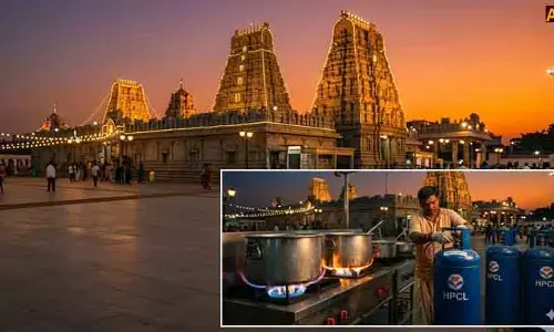యాదగిరిగుట్ట ఆలయానికి తప్పిన LPG సెగ.. ఈవో విజ్ఞప్తికి HPCL గ్రీన్ సిగ్నల్