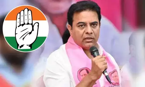 ‘కర్మ రిటన్స్’ అని కవిత చేసిన ట్వీట్ మర్చిపోయావా?.. కేటీఆర్: కాంగ్రెస్