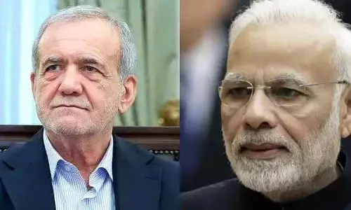 ఇరాన్ ప్రెసిడెంట్‌తో ప్ర‌ధాని మోడీ చర్చలు
