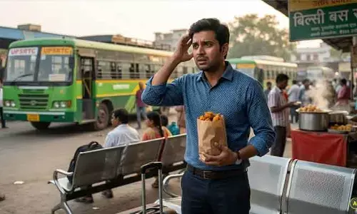 పకోడిలు తెమ్మని  భర్తను పంపి ప్రియుడితో నవ వధువు జంప్!