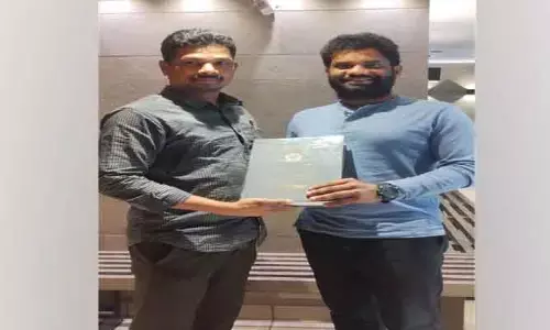 డాక్ట‌రేట్ సాధించిన మ‌సారం ప్రేమ్ కుమార్
