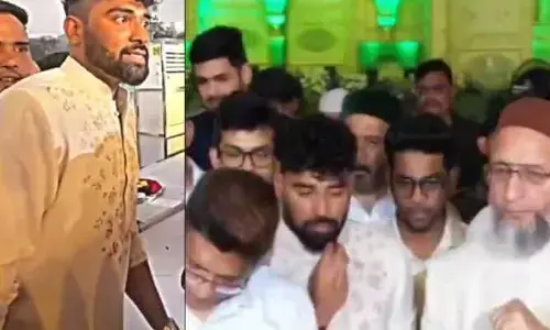 హైద‌రాబాద్ లో ఇఫ్తార్ విందు..పాల్గొన్న‌ ఒవైసీ, సిరాజ్