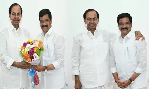 కేసీఆర్ ఆశీస్సులు అందుకున్న  ఎమ్మెల్యే ప్రశాంత్ రెడ్డి
