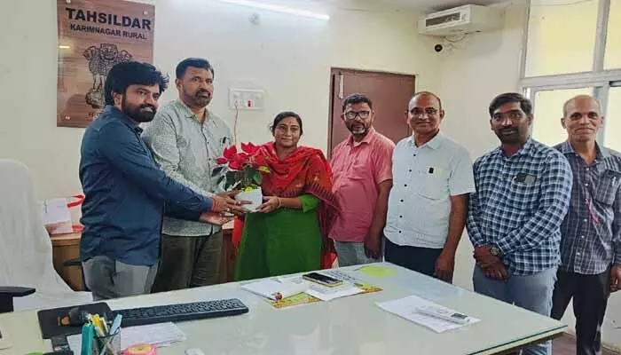 కరీంనగర్ రూరల్ నూతన తహశీల్దార్ గా జి. నర్సింగరావు కరీంనగర్ రూరల్ నూతన తహశీల్దార్ గా జి. నర్సింగరావు