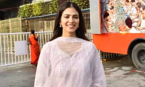 ప్రశాంతత కోసమే వచ్చా.. తిరుమల దర్శనంపై మాళవిక ఆసక్తికర కామెంట్స్