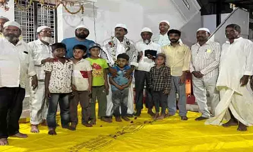 మ‌త సామ‌ర‌స్యానికి ప్ర‌తీక ఇప్తార్ విందు : కాంగ్రెస్ మండ‌ల అధ్య‌క్షుడు కే.ఎం. నారాయ‌ణ