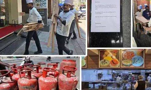 యుద్ధంతో గ్యాస్​ కష్టాలు..20 శాతం హోటళ్లు, ఫాస్ట్ ఫుడ్ సెంటర్లు మూసివేత