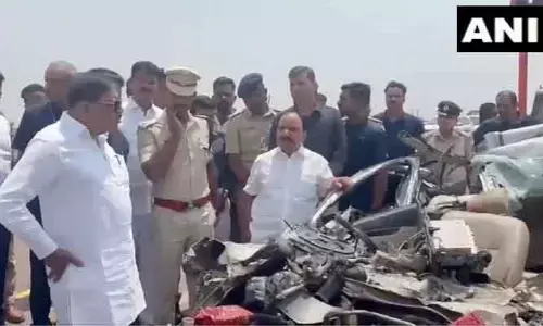 Accident: రాష్ట్రంలో ఘోర రోడ్డు ప్రమాదం.. ముగ్గురు ఆర్‌ఎస్‌ఐలు దుర్మరణం