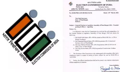 బెంగాల్ ఎన్నికల వేళ ‘ఈసీ’ బిగ్ ఆపరేషన్..  డీజీపీ, కోల్‌కతా సీపీ సహా కీలక అధికారుల బదిలీ!