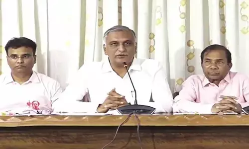 ఏపీ జల దోపిడీకి రేవంత్ రెడ్డి సహకారం: హరీశ్ రావు