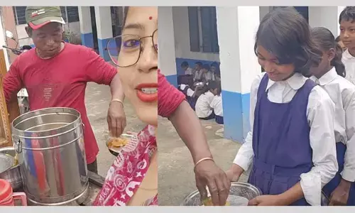 ఎల్‌పీజీ కొరత.. ప్రభుత్వ పాఠశాలలో మధ్యాహ్న భోజనంగా పానీపూరీ.. వైరల్