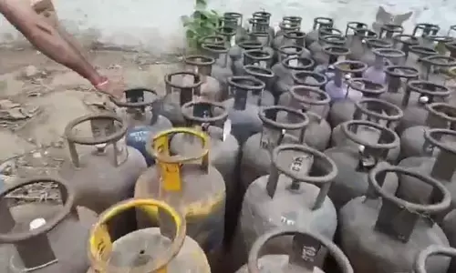 ఎల్‌పీజీ అక్రమ నిల్వల దందా.. 610 గ్యాస్ సిలిండర్లు సీజ్ చేసిన క్రైమ్ బ్రాంచ్