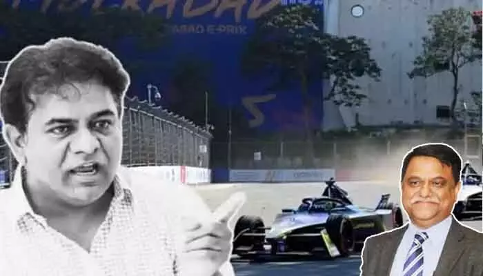 ఫార్ములా ఈ-రేసు కేసులో బిగుస్తున్న ఉచ్చు: KTR, అరవింద్ కుమార్పై చార్జ్షీట్ రెడీ! ఫార్ములా ఈ-రేసు కేసులో బిగుస్తున్న ఉచ్చు: KTR, అరవింద్ కుమార్పై చార్జ్షీట్ రెడీ!