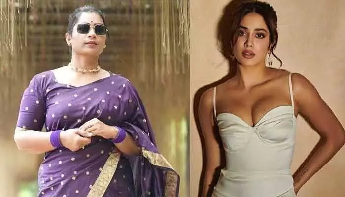 తిరుమలలో కేక్ రచ్చ.. దివ్వెల మాధురికి జాన్వీ కపూర్ మాస్ వార్నింగ్! తిరుమలలో కేక్ రచ్చ.. దివ్వెల మాధురికి జాన్వీ కపూర్ మాస్ వార్నింగ్!