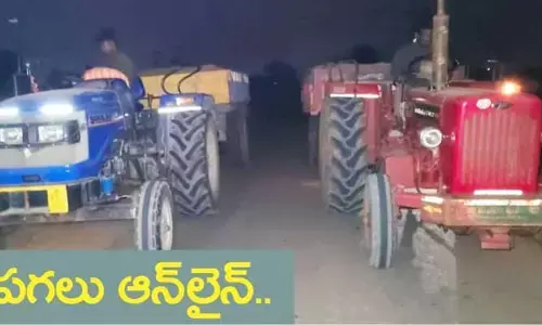 ఉప్పునుంతల దుందుభి వాగులో ఇసుక మాఫియా అక్రమ దందా!