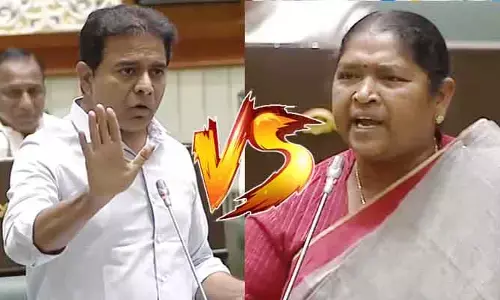 TG Assembly: కేటీఆర్‌వి సత్యదూరమైన మాటలు.. మంత్రి సీతక్క స్ట్రాంగ్ కౌంటర్