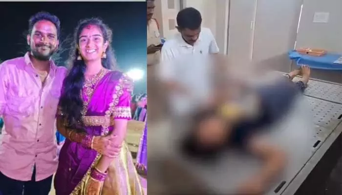 కోరుట్లలో ఘోరం.. భర్త చేతిలో యూట్యూబర్ వైష్ణవి దారుణ హత్య కోరుట్లలో ఘోరం.. భర్త చేతిలో యూట్యూబర్ వైష్ణవి దారుణ హత్య
