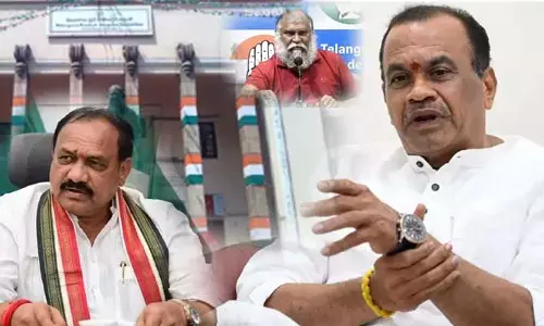 టీ కాంగ్రెస్‍లో బీసీ వర్సెస్ రెడ్డి.. చిచ్చు రాజేసిన మంత్రి కోమటిరెడ్డి వ్యాఖ్యలు