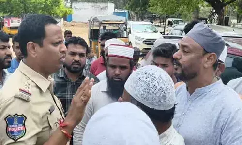 కావేరమ్మపేటలో ఈద్గా స్థల వివాదం