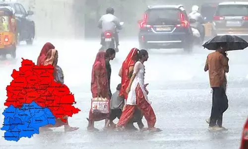 రాబోయే మూడు రోజులు వడగండ్ల వానలు: పలు జిల్లాలకు ఆరెంజ్ అలర్ట్