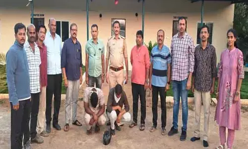 220 గ్రాముల నిషేధిత అల్పజోలం పట్టివేత