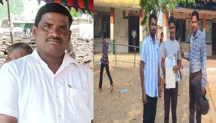పుట్టెడు దుఃఖంతో పదోతరగతి పరీక్షకు హాజరు పుట్టెడు దుఃఖంతో పదోతరగతి పరీక్షకు హాజరు