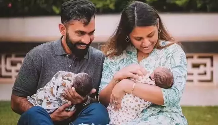 మరోసారి తండ్రైన దినేశ్ కార్తీక్ మరోసారి తండ్రైన దినేశ్ కార్తీక్