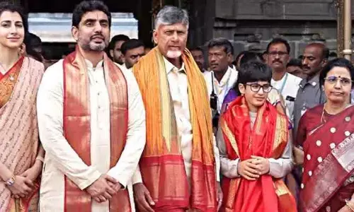 నేడు తిరుమలకు సీఎం చంద్రబాబు ఫ్యామిలీ..షెడ్యూల్ ఇదే