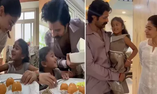 పెళ్లికి పిలవలేదని అలిగిన బుజ్జి అభిమాని.. ఇంటికి పిలిచి ‘స్పెషల్ ట్రీట్’ ఇచ్చిన విజయ్-రష్మిక!