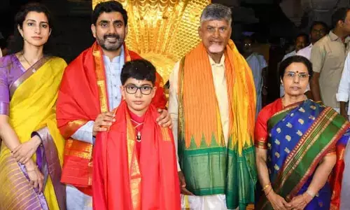 మనవడు దేవాన్ష్ పుట్టినరోజు: శ్రీవారి చెంతకు సీఎం చంద్రబాబు