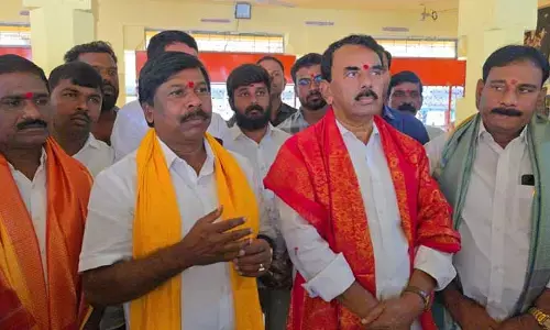 అపర భద్రాద్రిని ఆధ్యాత్మికంగా అభివృద్ధి చేస్తాం :  మంత్రి జూప‌ల్లి కృష్ణారావు