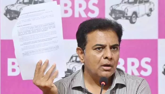 తెలంగాణ గురుకులాల్లో మరణ మృదంగం: కేటీఆర్ తెలంగాణ గురుకులాల్లో మరణ మృదంగం: కేటీఆర్
