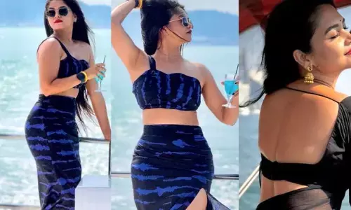 Amulya Gowda: సీరియల్‌లో చీరకట్టు అమాయకపు లుక్స్.. బయట అల్ట్రా స్టైలిష్ లుక్‌లో అదరగొడుతున్న బ్యూటీ