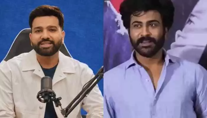 నన్ను రోహిత్ శర్మ అంటున్నారు..టాలీవుడ్ హీరో కామెంట్స్ వైరల్ నన్ను రోహిత్ శర్మ అంటున్నారు..టాలీవుడ్ హీరో కామెంట్స్ వైరల్
