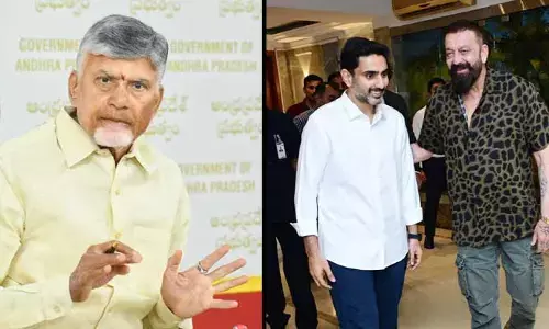 సీఎం చంద్రబాబుతో బాలీవుడ్ నటుడు సంజయ్ దత్ భేటీ