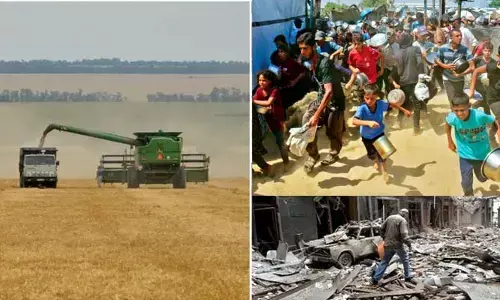 యుద్ధం కంచంలోకి వస్తుందా..? ఆకలితో అల్లాడనున్న ప్రపంచ దేశాలు